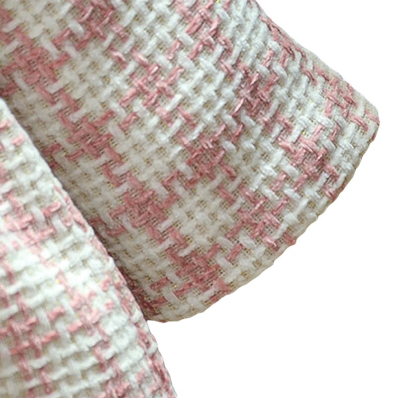 Babyjasje babyjasje lente winter geruit warm imitatiebontkraag schattige prinsessen babymeisjeskleding peuterkleding 1pc