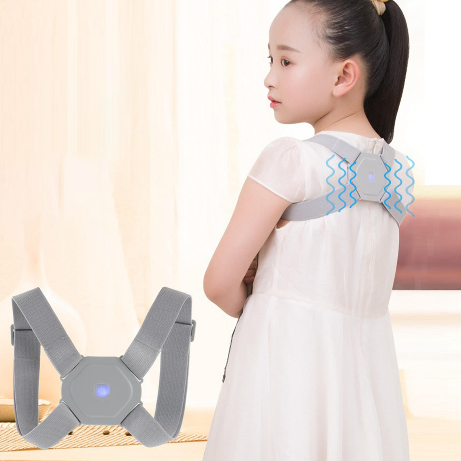 Smart Posture Corrector for Women Men Kids, Electronic Posture Reminder with