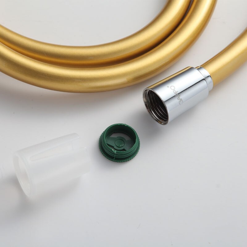 Frap Tuinslang 1.5m Goud PVC Flexibele Doucheslang Flexibele Sanitair Slang voor Handdouche Slang Pijp