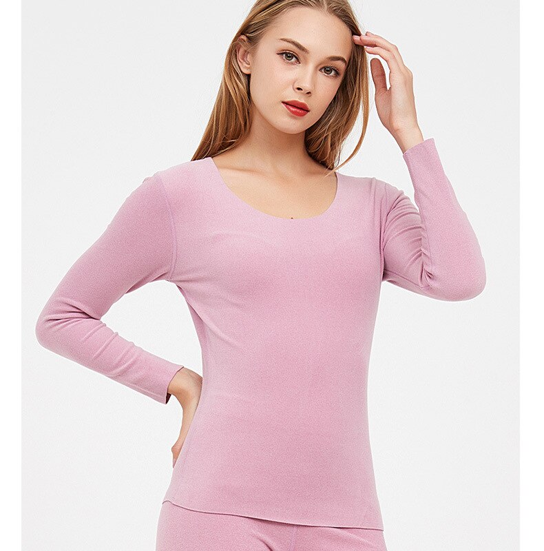 2 delar plus size l  -3xl termounderkläder dam vinterkläder varm kostym långkalsonger dam stor storlek