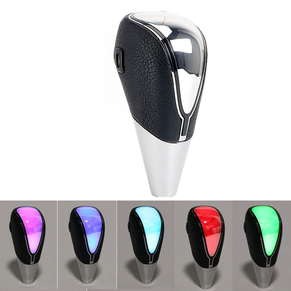 YOSOLO Touch Motion Activated Auto Gear Shift Knob LED Car Shift Knob Car-styling Universal Car Automatic Gear: Colorful