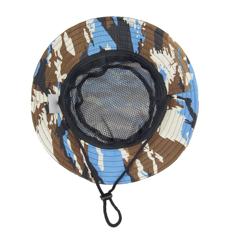 Outdoor kinderen camouflage hoed UPF50 + uv-bescherming zonnebrandcrème-Waterdichte strand hoeden voor jongens en meisjes