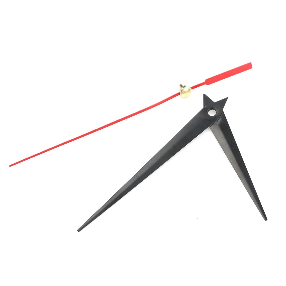 5 Sets DIY Wall Clock Repair Tool Red Black Hands Quartz Clock Movement Mechanism Parts Kit Replacement Essential Tools