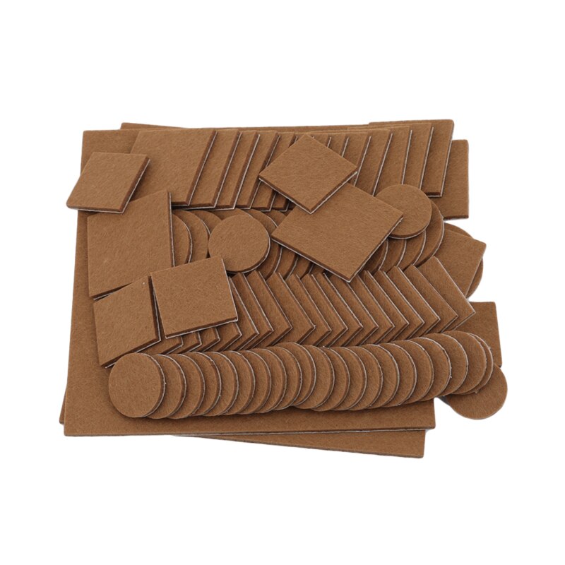 Møbler ben pads sofa ben stol stol møbler beskyttelse dekke stol bord antiskli pads: Brun (høst)