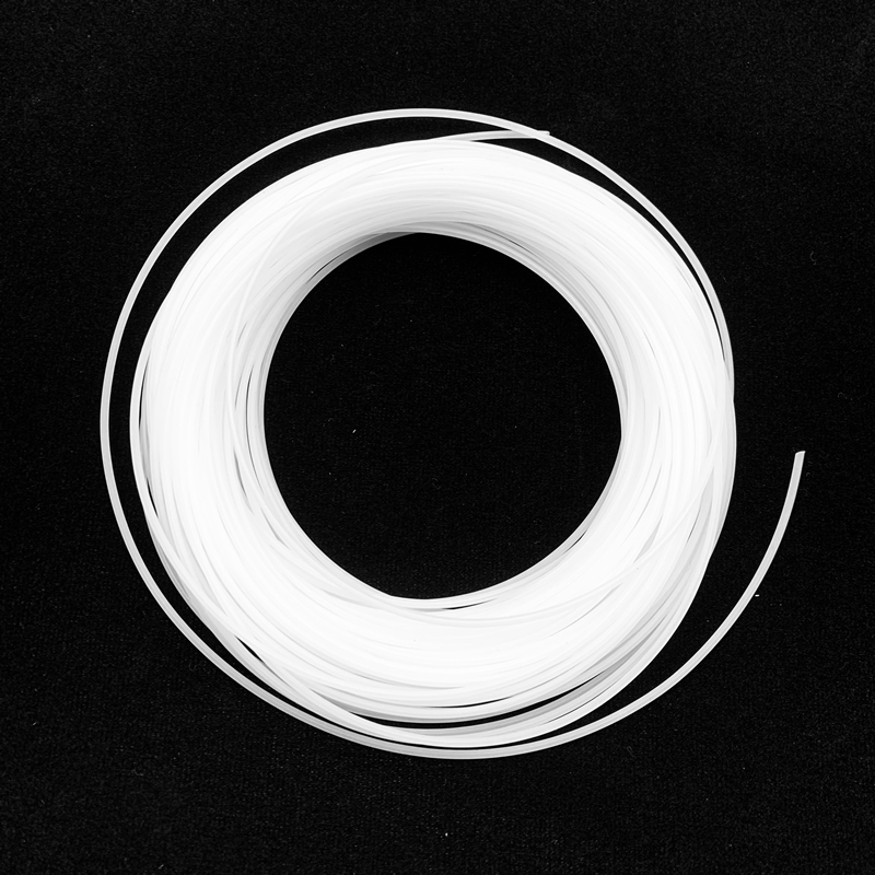 Tube en PTFE ID 0.3 0.6 0.8 1 1.2 1.5 1.6 1.8 2 2.5 3 4mm F46, tuyau isolé capillaire, tuyau rigide, résistance à la température et à la Corrosion: OD 9xID 4mm