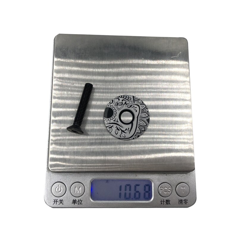 Cubierta de aleación de aluminio para cuenco de bicicleta, tapa superior para vástago de bicicleta, 28,6mm, tubo de horquilla, tapa de auriculares, accesorios de ciclismo