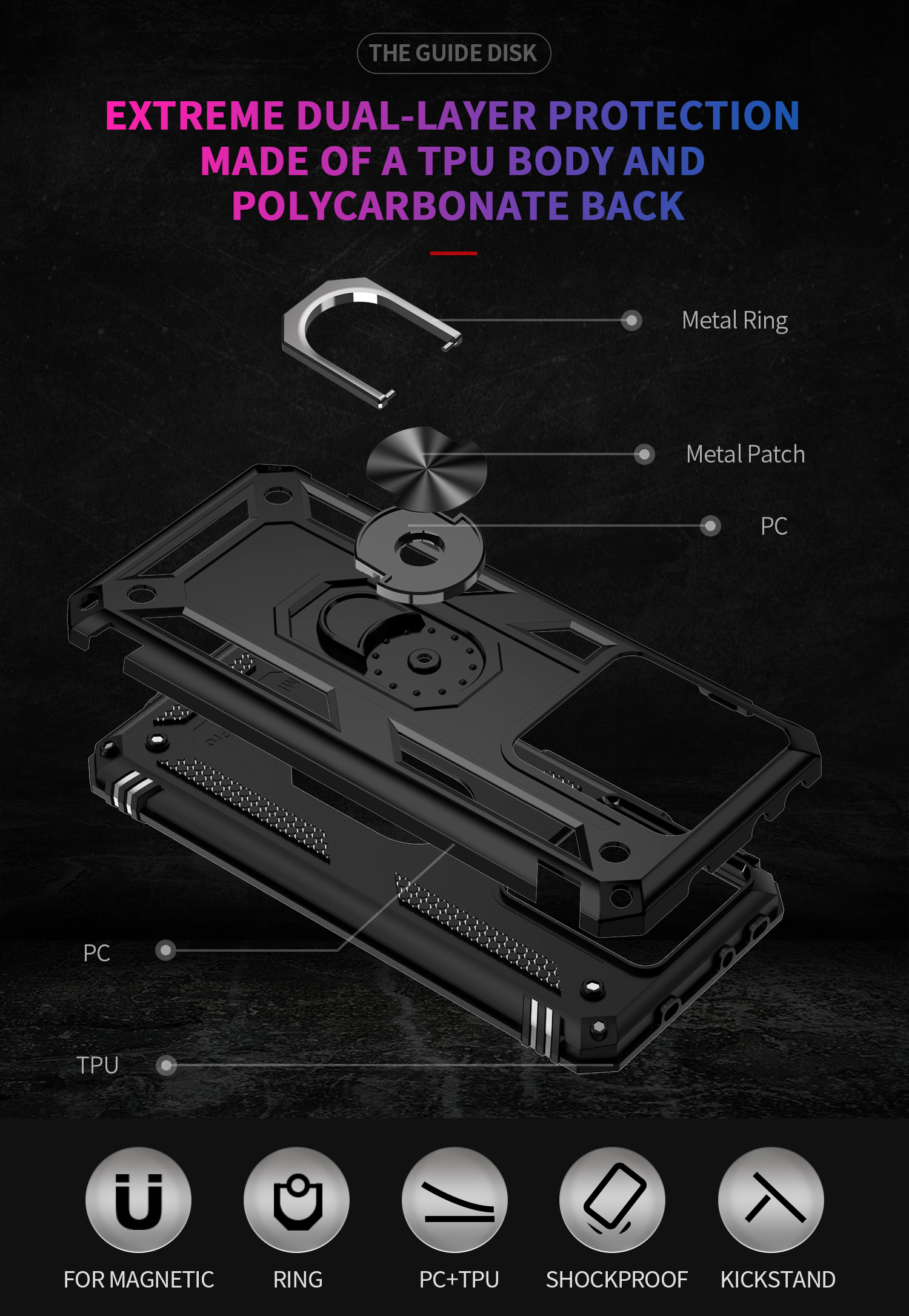 Stoßfest Rüstung Für Xiaomi Mi 13T Pro 12T Pro 11T Fall Telefon Für Mi 13T Ring Stehen stoßstange Silikon Telefon Zurück Abdeckung