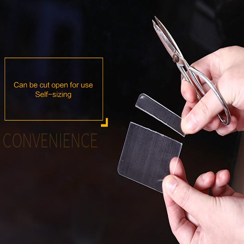 Potenti adesivi biadesivi trasparente senza tracce parete ausiliario pendente nastro fisso nastro adesivo impermeabile per bagno