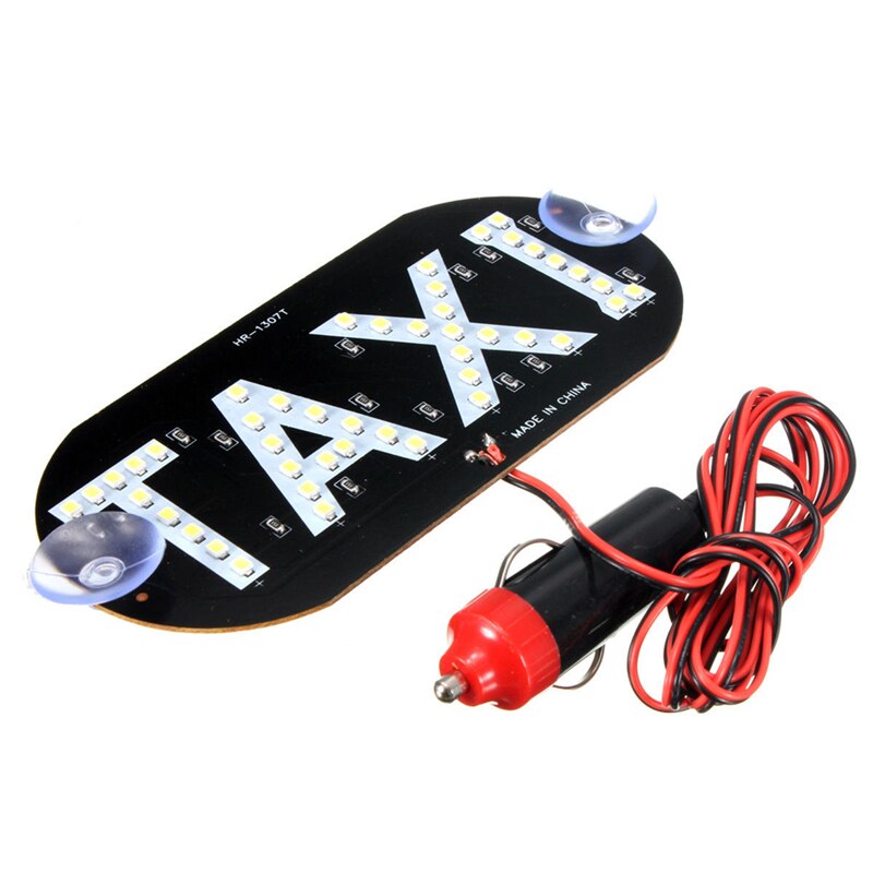 4 Kleur 12V 45 Led Auto Taxi Led Neon Bord Licht Voorruit Cab Indicator Lamp Teken Lamp Voorruit Taxi dak Led Top Light Lamp