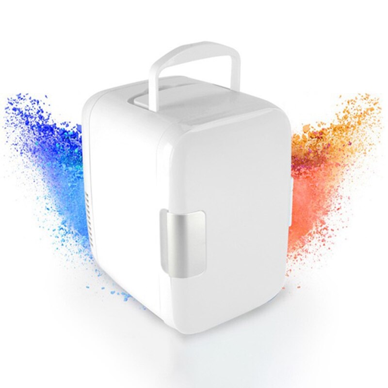 Nevera portátil para coche de 12V y 4L de CC, nevera Mini, nevera ultra silenciosa, nevera y calentador de poco ruido para exteriores