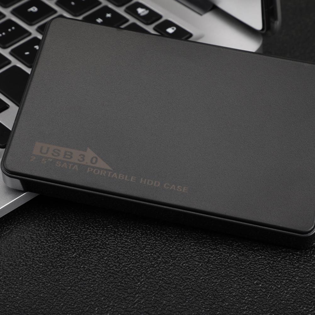 2.5 inch Black External HDD High Speed USB Micro B to USB 3.0 Plastic Mechanical Hard Disk Drive Computer Accessories