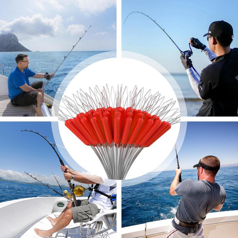 Perles de bouchon Bobber de pêche, bouchon d'évier, lignes de pêche, haricots flottants