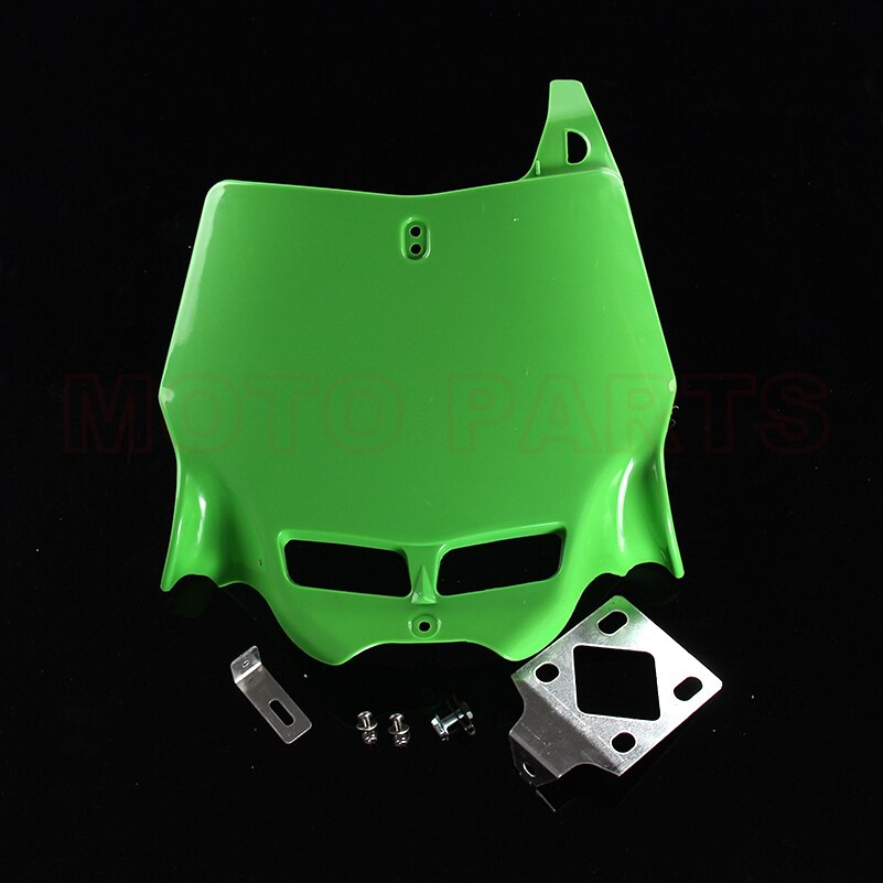 Plaque d'immatriculation universelle 250CC-450CC | Dirt Pit Bike, Motocross, plaque frontale pour revêtement en plastique