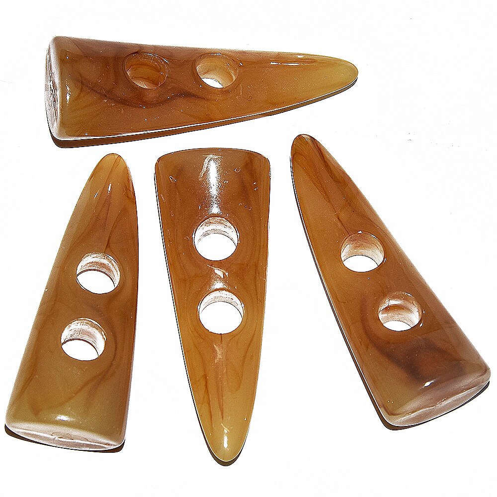 Boutons De Création En Corne Décorés Et Sculptés - Lot De 10 Boutons (diverses Formes)