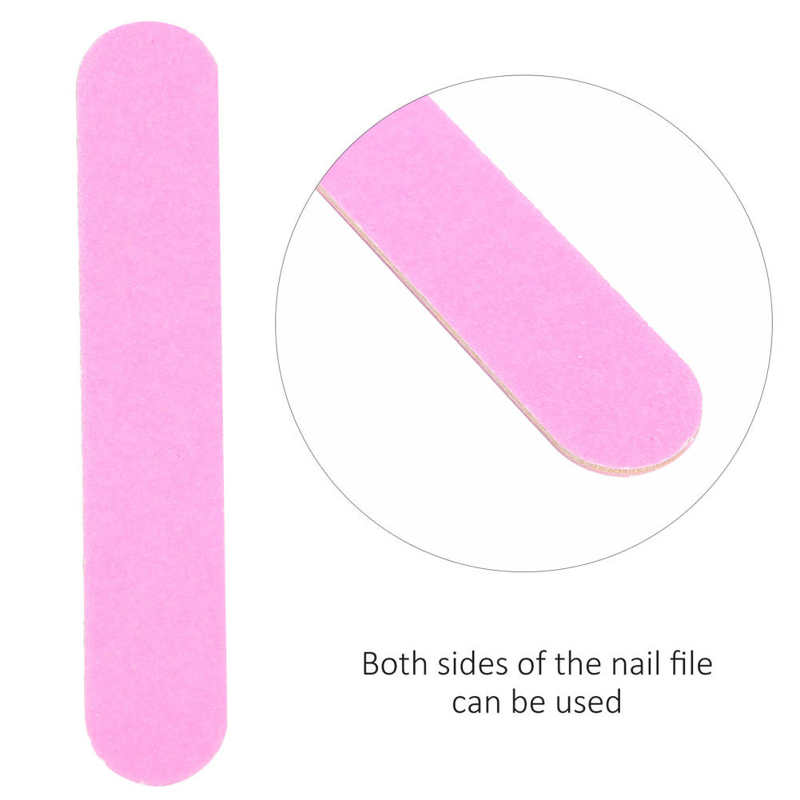 Nail Art Polishing File Disposable Nail File Double‑Sided Nail Polishing Grinding File Nail Art Manicure File Nail File