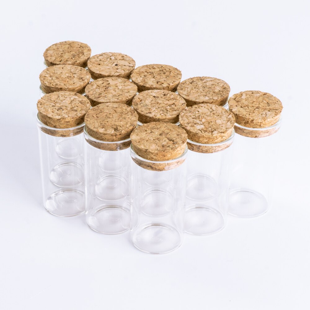25Ml Diy Mini Wishing Glazen Flessen Kurk 30*60Mm Tiny Transparant Lege Potten Ambachten Souvenir Fles glas