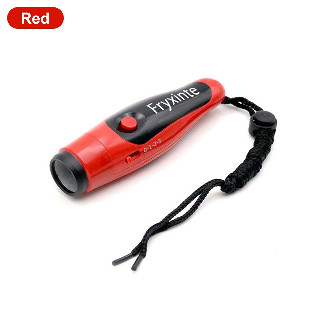Basketball football game three pitch decibel electronic whistle referee whistle outdoor survival command whistle: Red