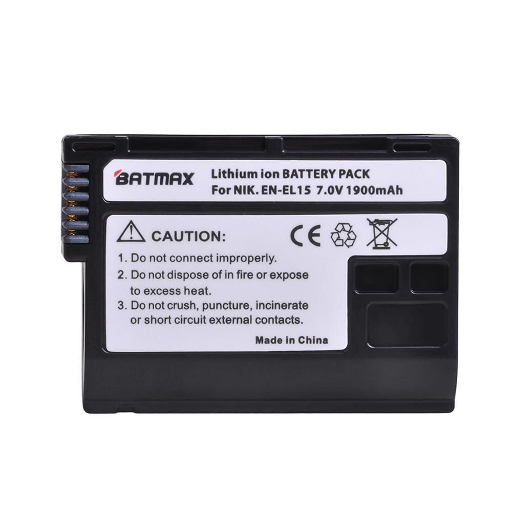 4X EN EL15 EN-EL15A ENEL15 EN-EL15 Batterie + LED USB Ladegerät für Nikon D500 D600 D610 D750 D7000 D7100 D7200 d800 D800E D810: 1Pc