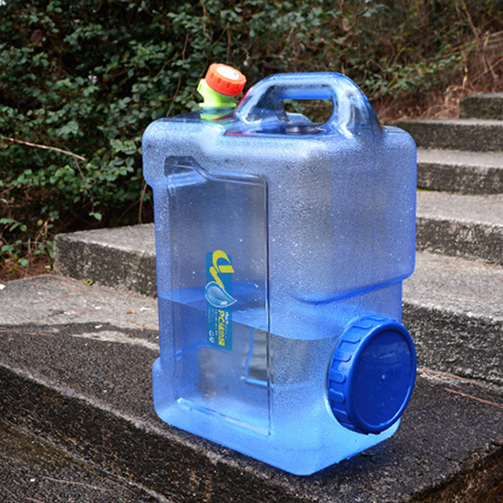 12l waterzakken auto rijden wateremmer verdikte draagbare watercontainer met kraan kampeerkookbenodigdheden