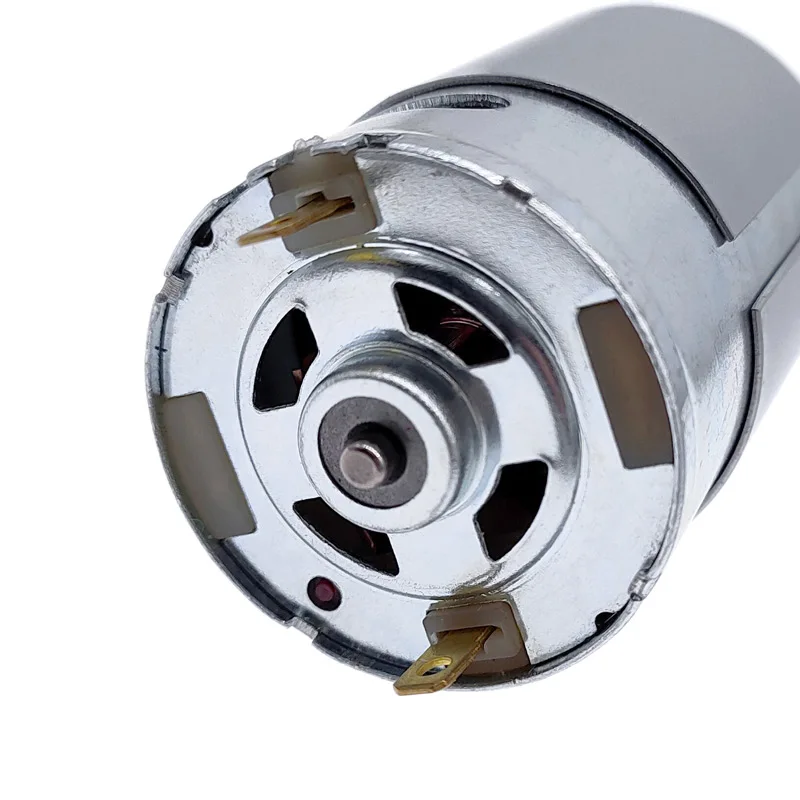 1 Stück 12V-24V 555-DC Motor- Mikromotor mit hohem Drehmoment Bürstenmotor MAX 10000RPM