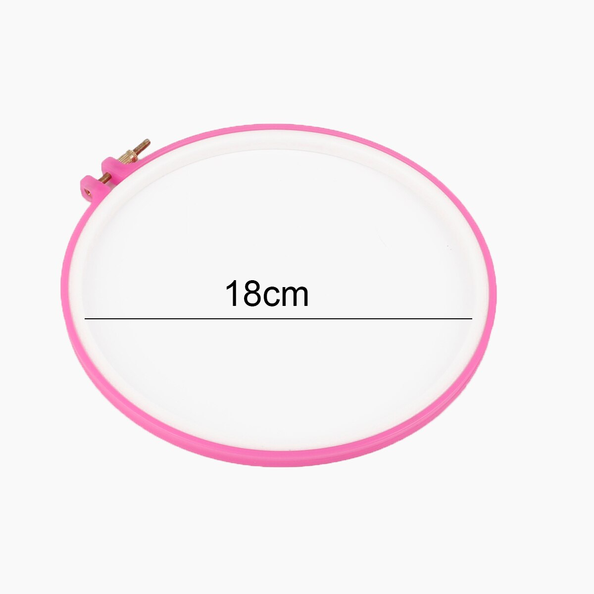 9-28cm Plastic Frame Hoop Circle Embroidery Round Machine Bamboo For Cross Stitch Hand DIY Household Craft Sewing Needwork Tool: Style 5