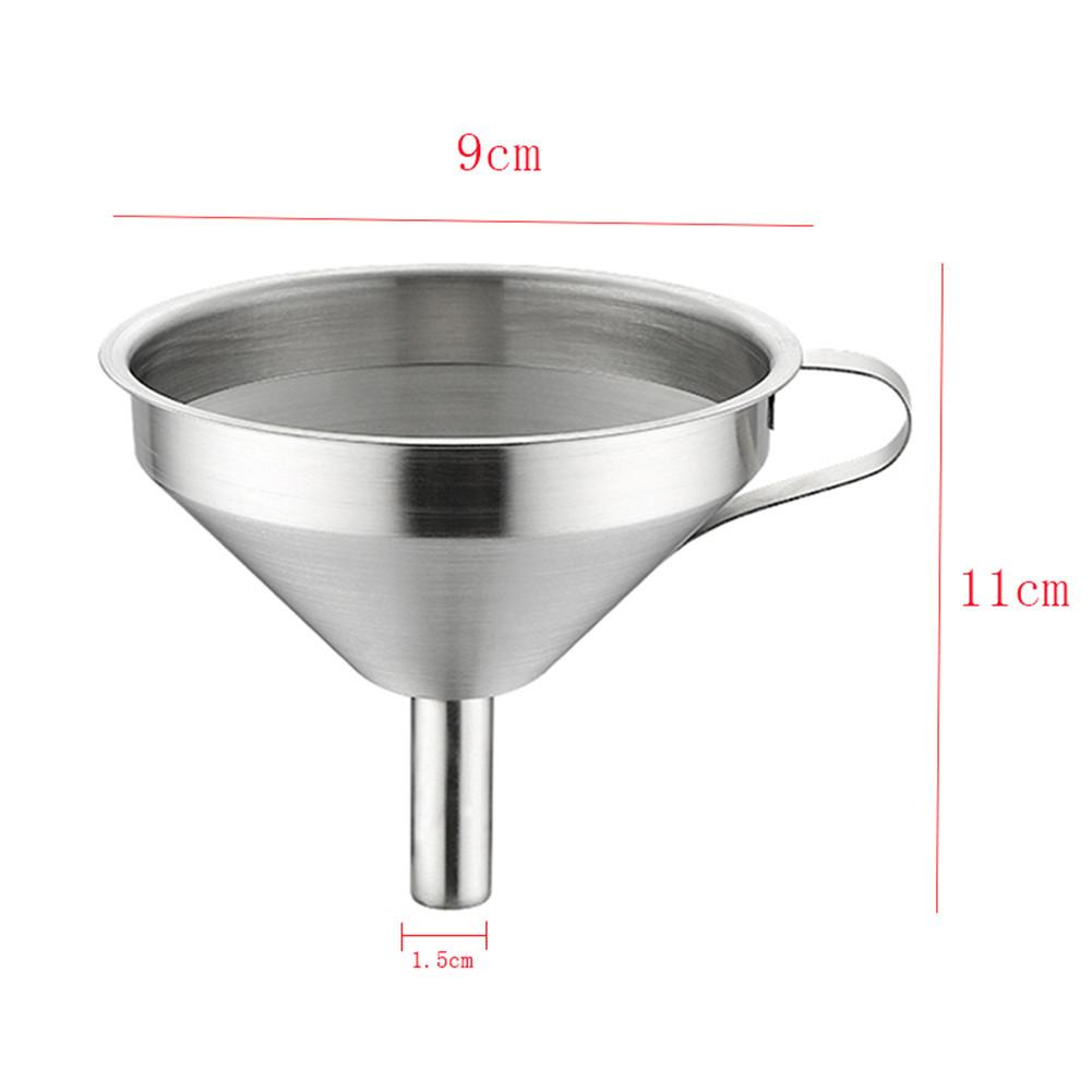 Small Mouth Funnels Bar Wine Flask Funnel Mini Stainless Steel For Filling Hip Flask Narrow-Mouth Bottles Kitchen Jug Funnel