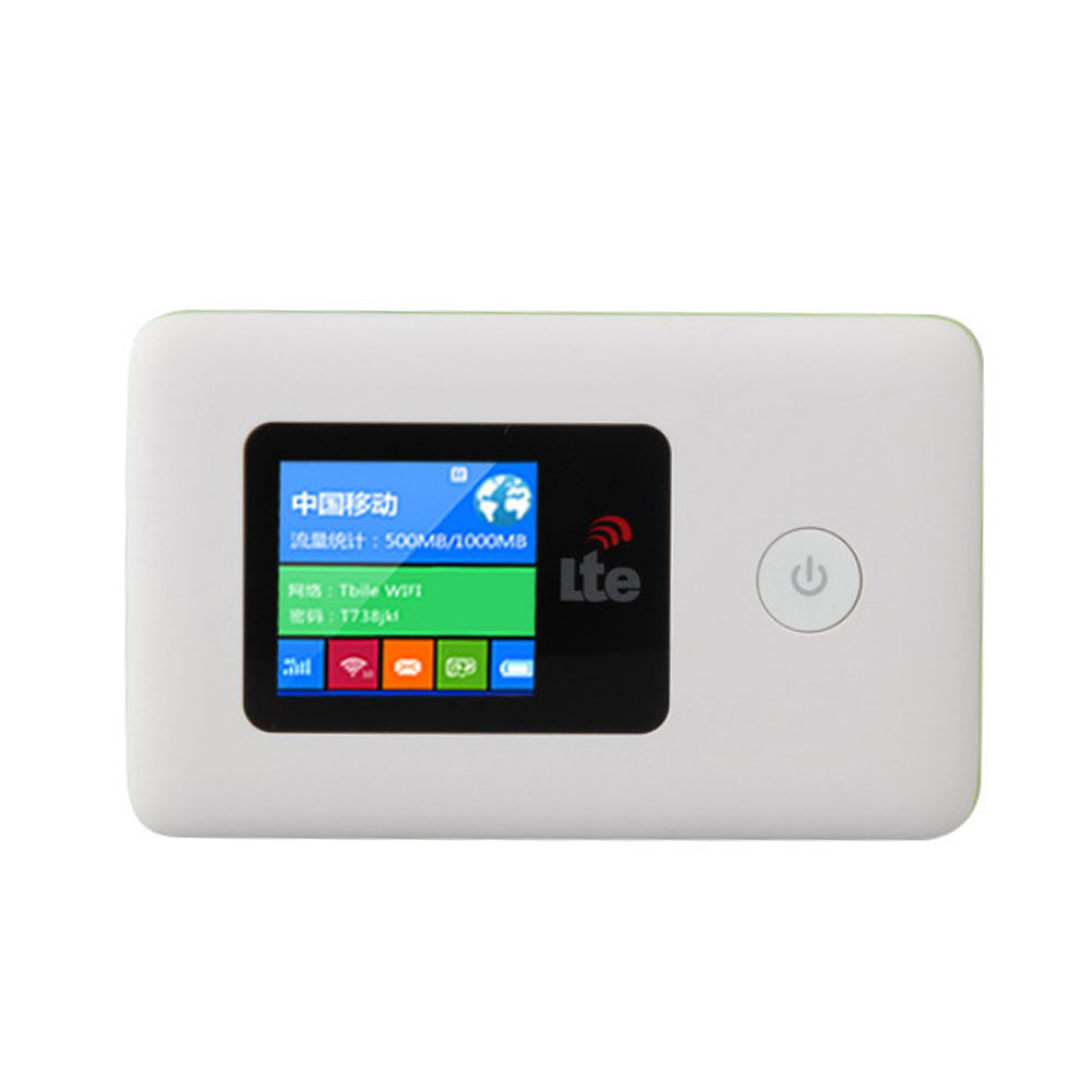 Unlocked 4G Lte Wifi Router 3G 4G Wireless Portable Pocket wifi Mobile Hotspot SIM Card WIFI Router Built-in 2000mAh Battery