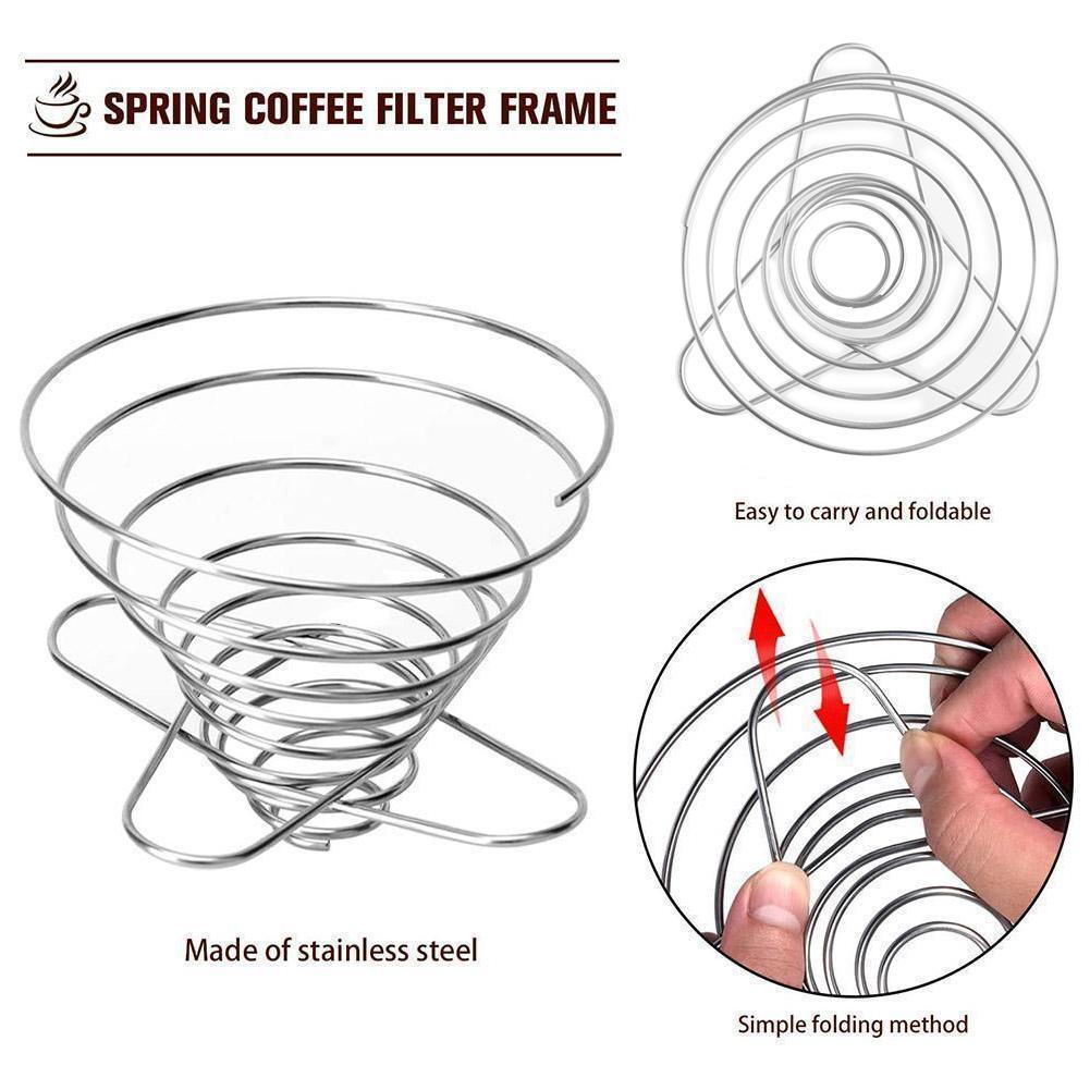 Koffiefilters 1500 Stks Moka Pot Druppelaar Cafe Zeef Papier