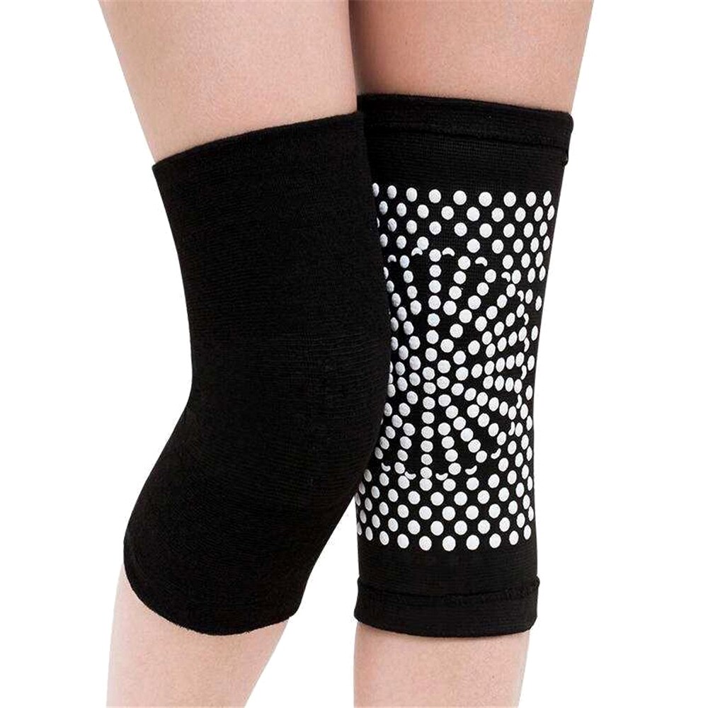 2Pcs Zelf Verwarming Ondersteuning Knee Pad Kniebrace Warm Voor Artritis Gewrichtspijn Opluchting Letsel Herstel Belt Knie Massager been Warmer