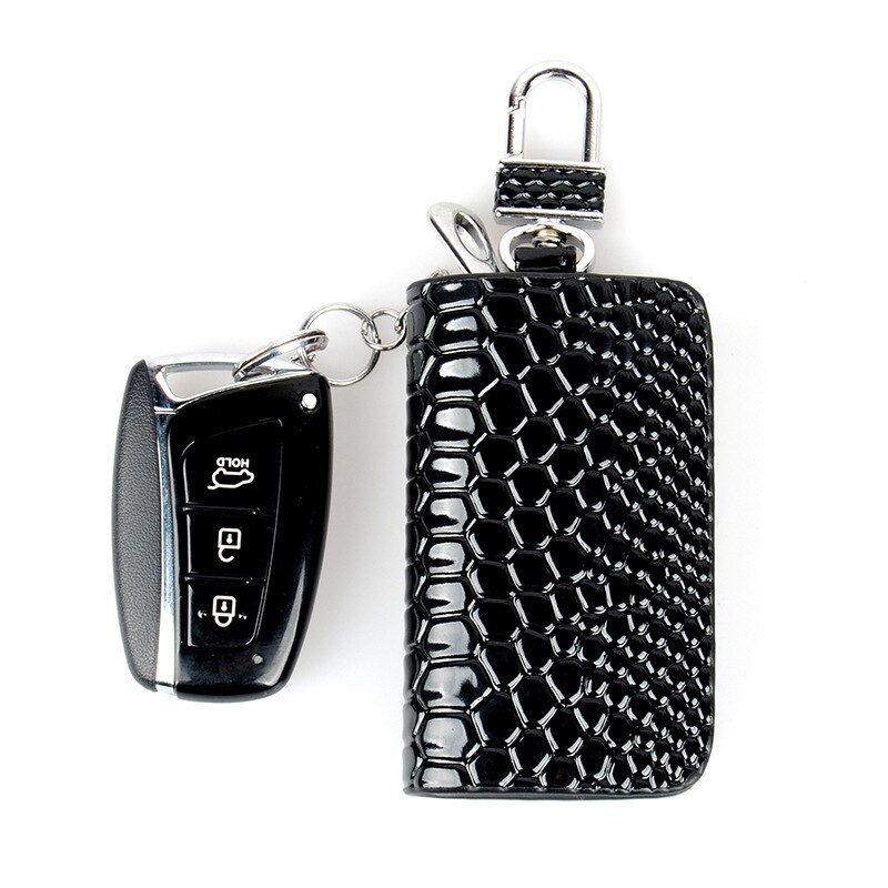 Funda para llave de coche Llavero cartera Llavero de billetera inteligente Llavero