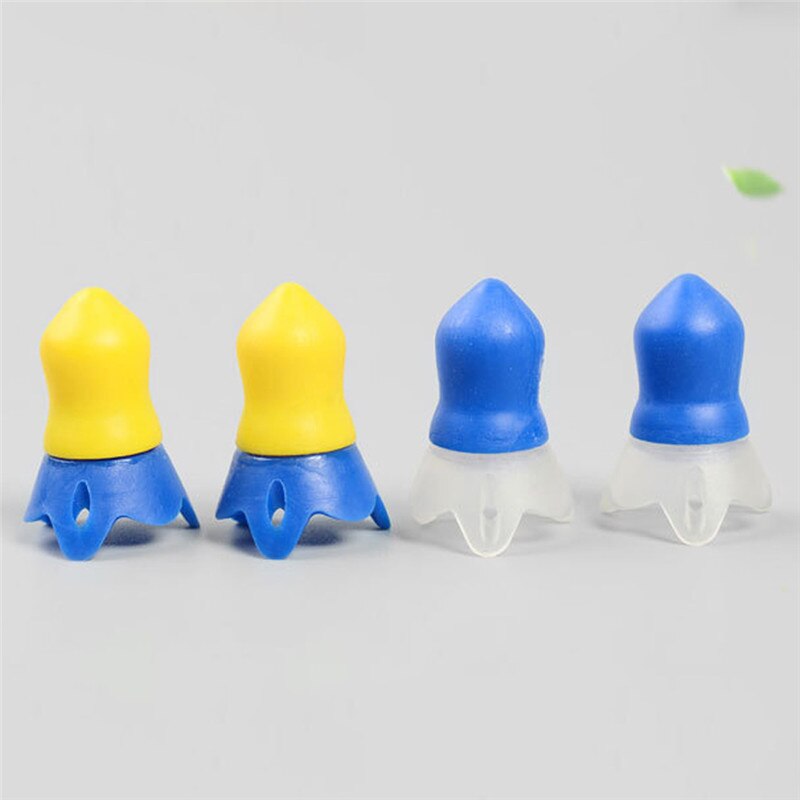 1 Pair Silicone Noise Cancelling Hearing Protection Flight Earplugs Noise Cancelling Reusable Ear Plugs
