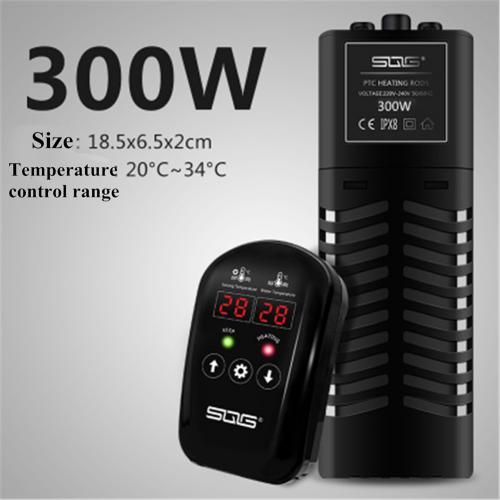 300/500W Aquarium Verwarming Staaf Lcd-scherm Digitale Constante Temperatuur Controller Split Thermostaat Aquarium Aquarium Heater: 300W