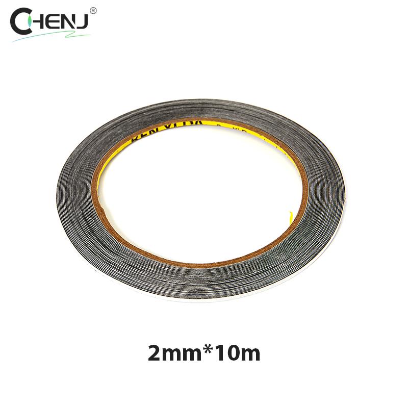 Cinta adhesiva de doble cara para reparación de teléfonos móviles, adhesivo de 1 piezas, 10m de grosor, 0,3mm, para pantalla táctil LCD: Azul cielo