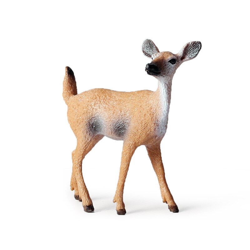 Classic Toy Figures Model Handmade Deer Accessories Boy's Furnishing Science Home Entertainment