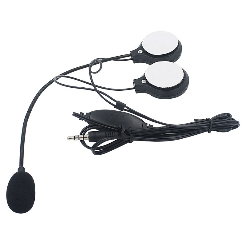 Intercom Headphone Helmet Headset with Microphone Interphone Stereo Earphone Answer the Phone M8617