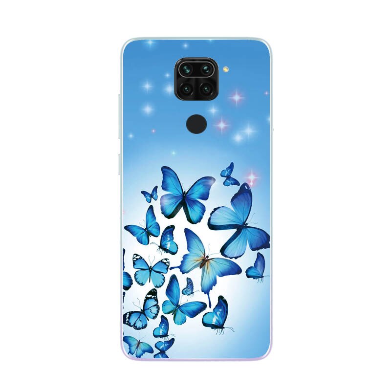 Per Coque Xiaomi Redmi Note 9 custodia 6.53 morbido silicone TPU Cover posteriore carina per Xiaomi Redmi Note 9 Note9 custodia Fundas Etui