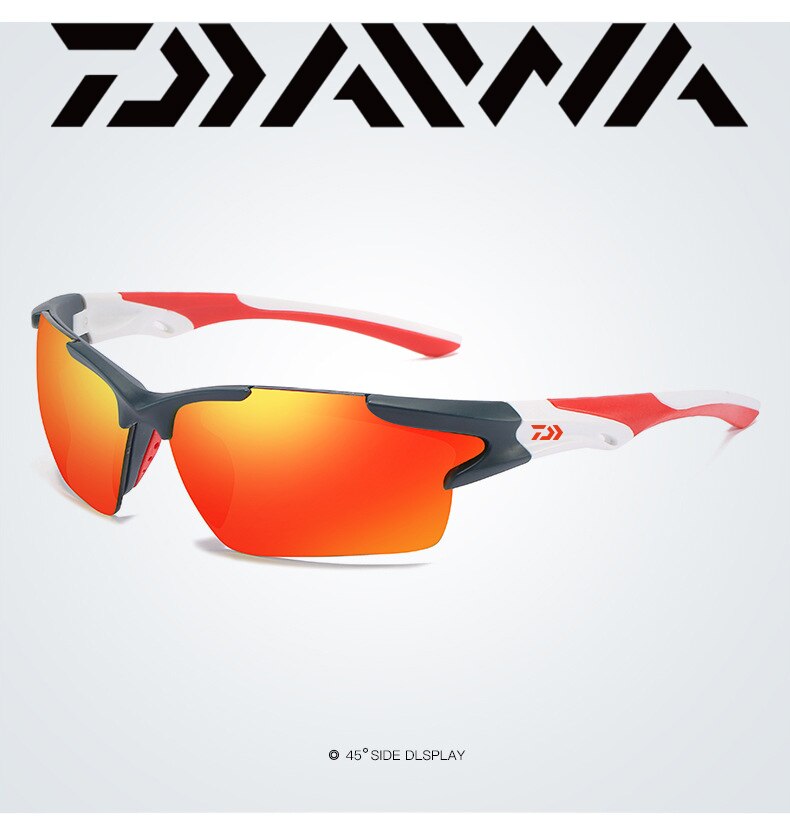 Daiwa Sonnenbrille Polarisierte Männer Angeln Schauspiele Fahren Radfahren Sport Brille Oculos De Sol Angeln Ausrügestochen Brillen: 361-E
