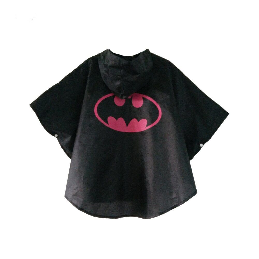 Lasten sadetakki sadetakki lapsille sadevaatteet läpäisemätön sadepuku lasten vedenpitävä sadevaruste lapsille sade poncho capa de chuva: Batgirl