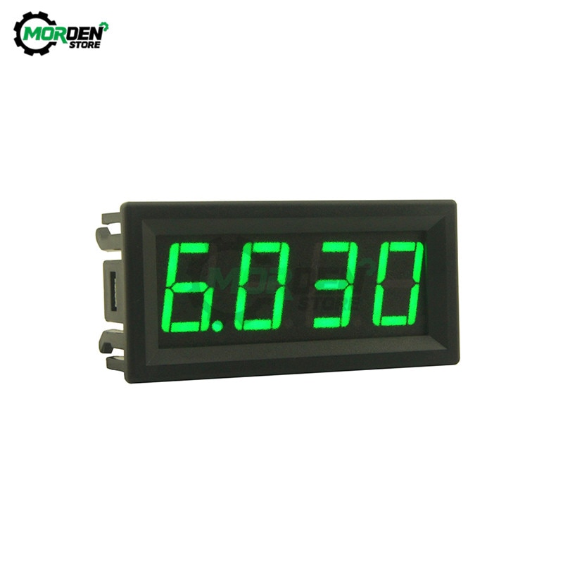 0.56 " mini 4- cifret led digitalt voltmeter amperemeter volt ampere meter amperemeter 0-10a spændingstester 0-10a amperemeter