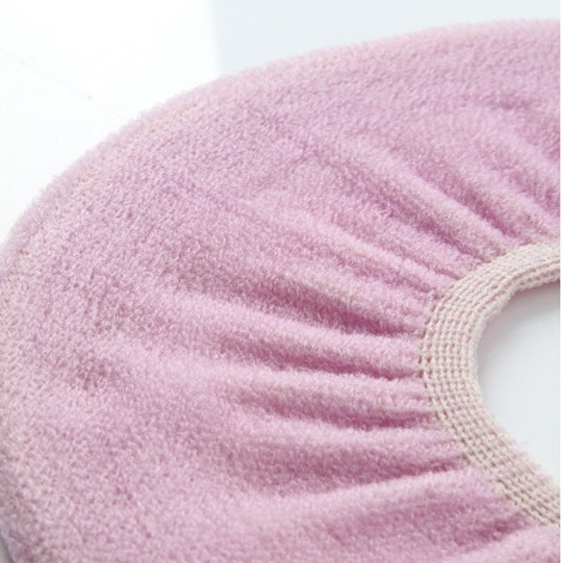 B988 flocking comfortable soft toilet mat toilet sets Grandado