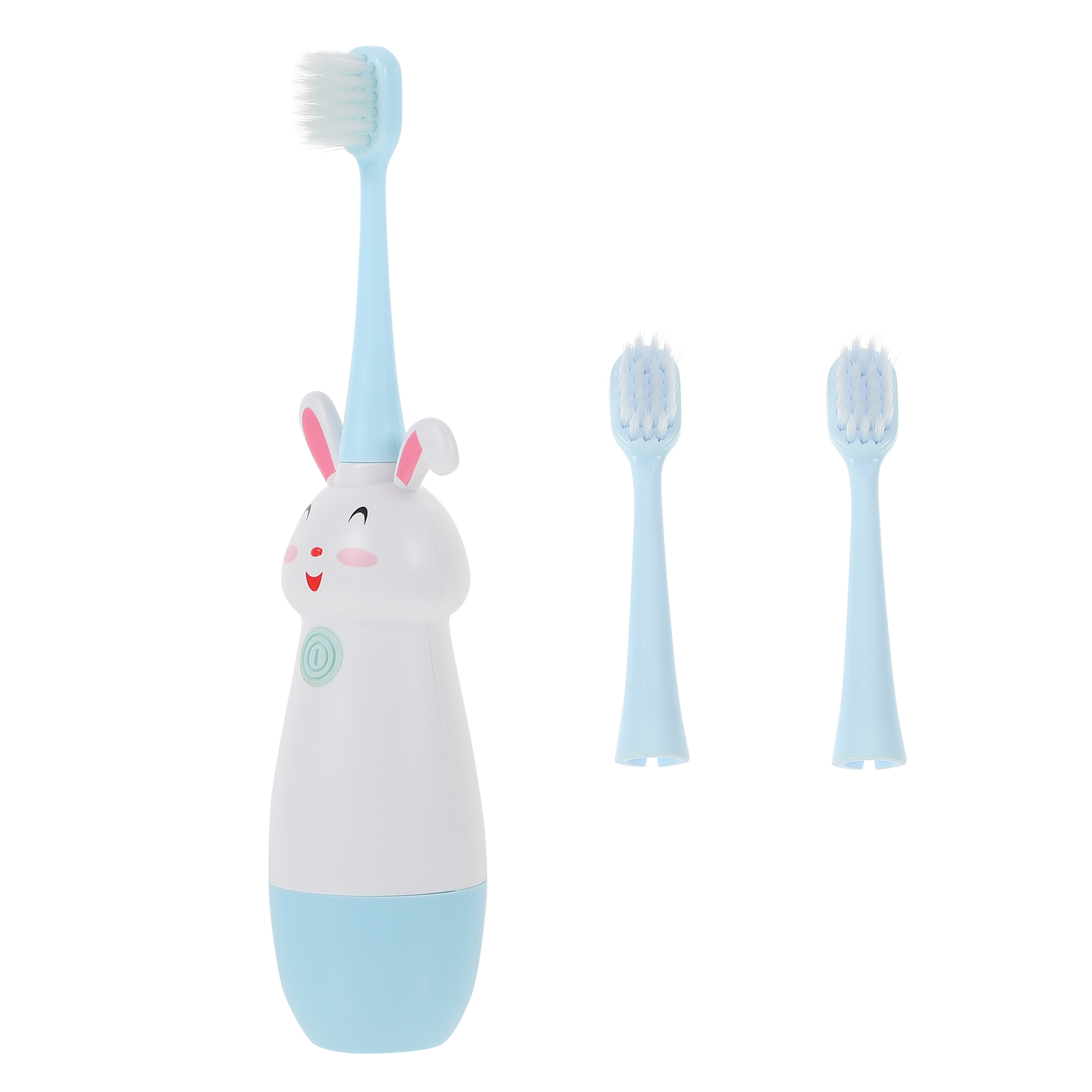 Brosse à dents électrique Portable pour enfants, 1 ensemble, soins dentaires: Sky-blue