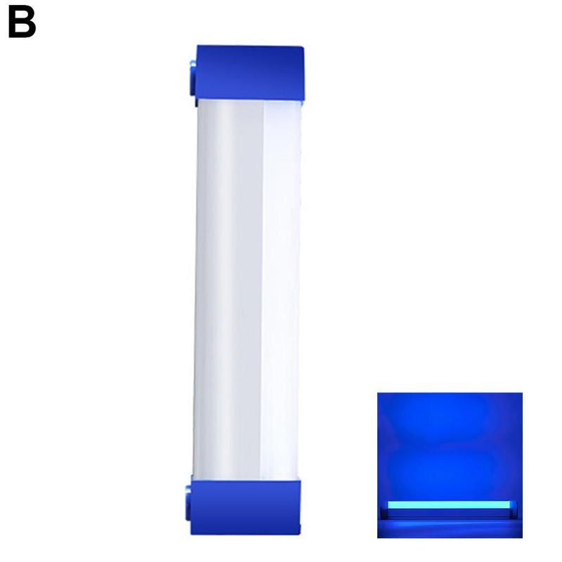 Rgb Light Stick Wand with Tripod Stand Colorful Led Light Photography Flash Light Party Fill Lamp Bar Video Handheld Speedl T0D1: 17cm blue