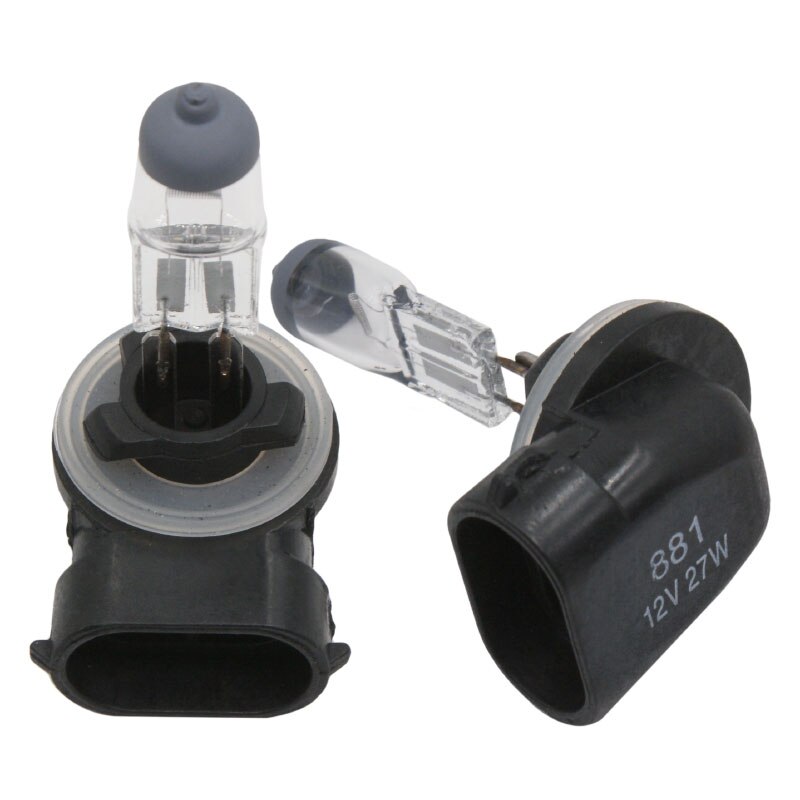 Lymoyo 2 st  h27 880 881 auto halogenlampor bil 12v 27w 4300k varmvit original glödlampa strålkastare belysning dagsljuslampa