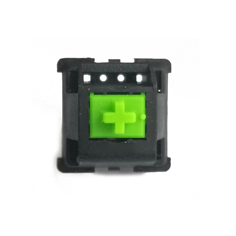4 Pieces Green RGB Switches 3 pin for Razer Chroma Gaming Mechanical Keyboard Switches Green Axis 3 Pin Switches