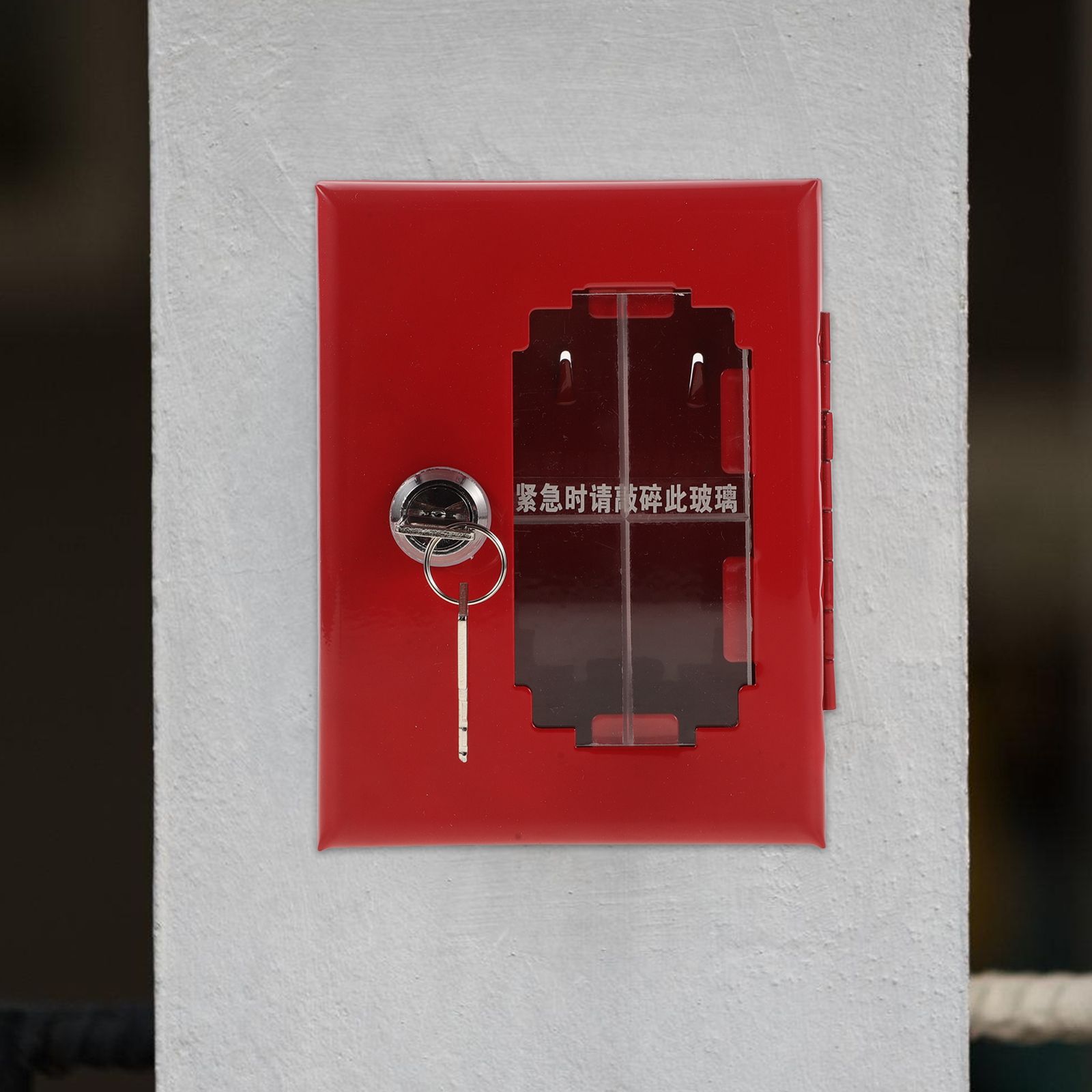Caja de llaves de fuego, cerradura de puerta de emergencia, casillero con soporte para puertas y ventanas para llaves