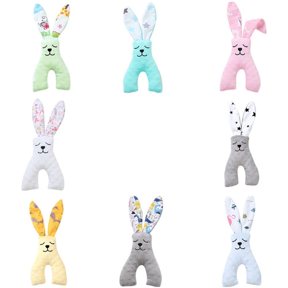 35*15cm baby leksaker i 0-12 månader bär lugnande handduk mjuk babydocka för nyfödda söta tecknade djur barnvagn leksak