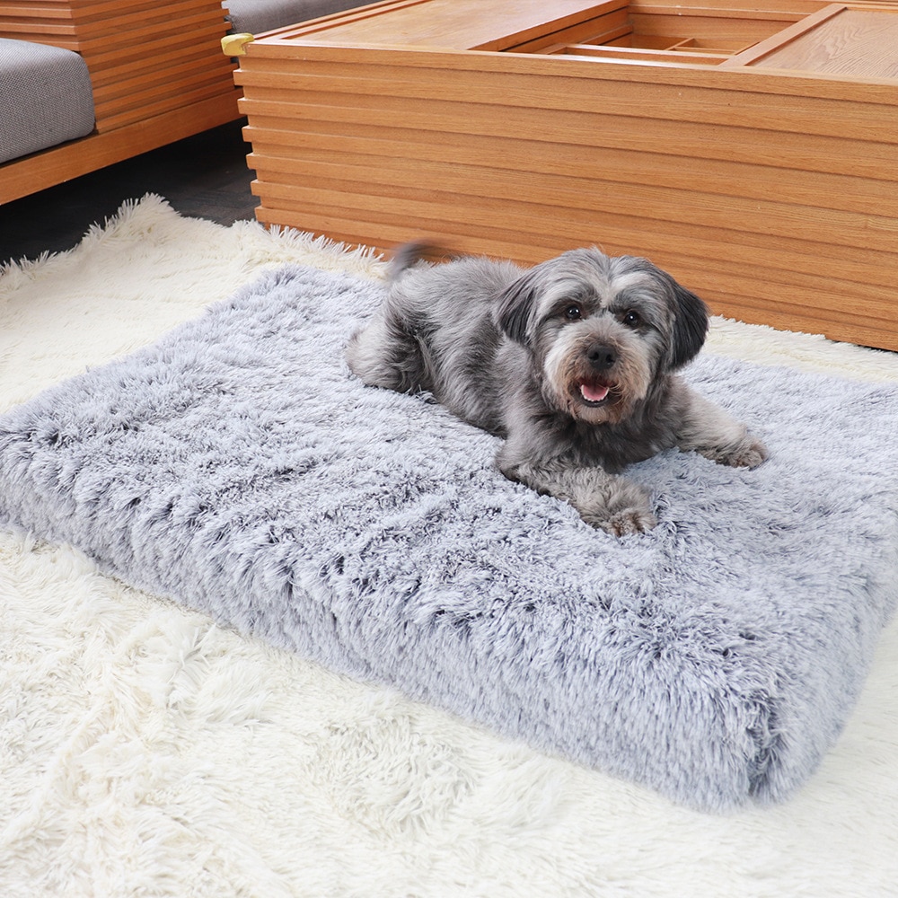 Grote Hond Bed Mat Memory Foam Met Verwijderbare Ultra Zachte Pluche Cover Orthopedische Hond Bed Huisdier Matten Kussen Voor Kleine grote Honden