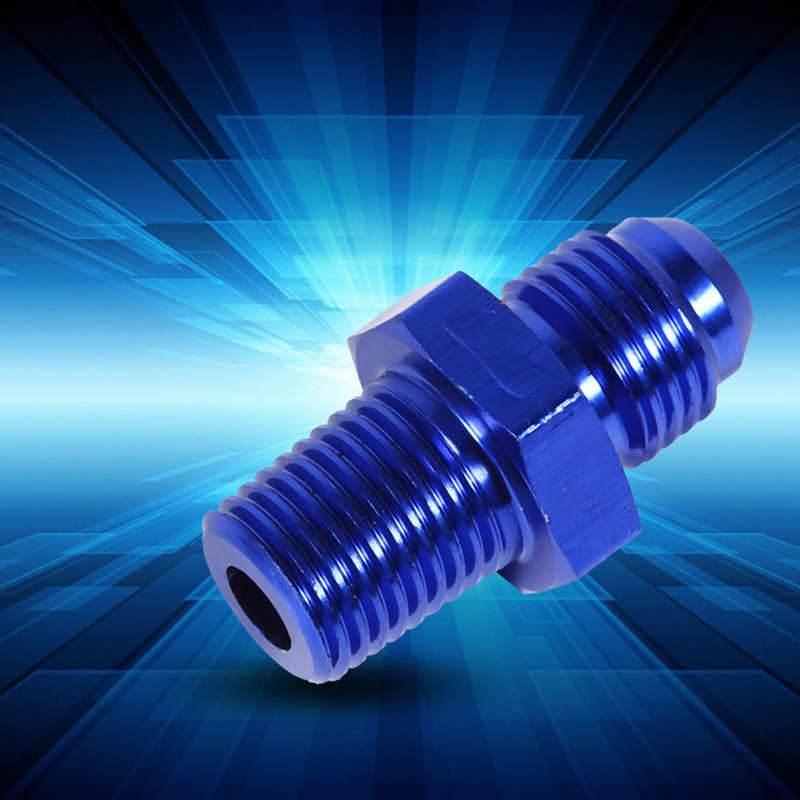 Male Flare Fitting Adapter NPT Fitting Adapter Aluminum Vehical SUV for Car Truck