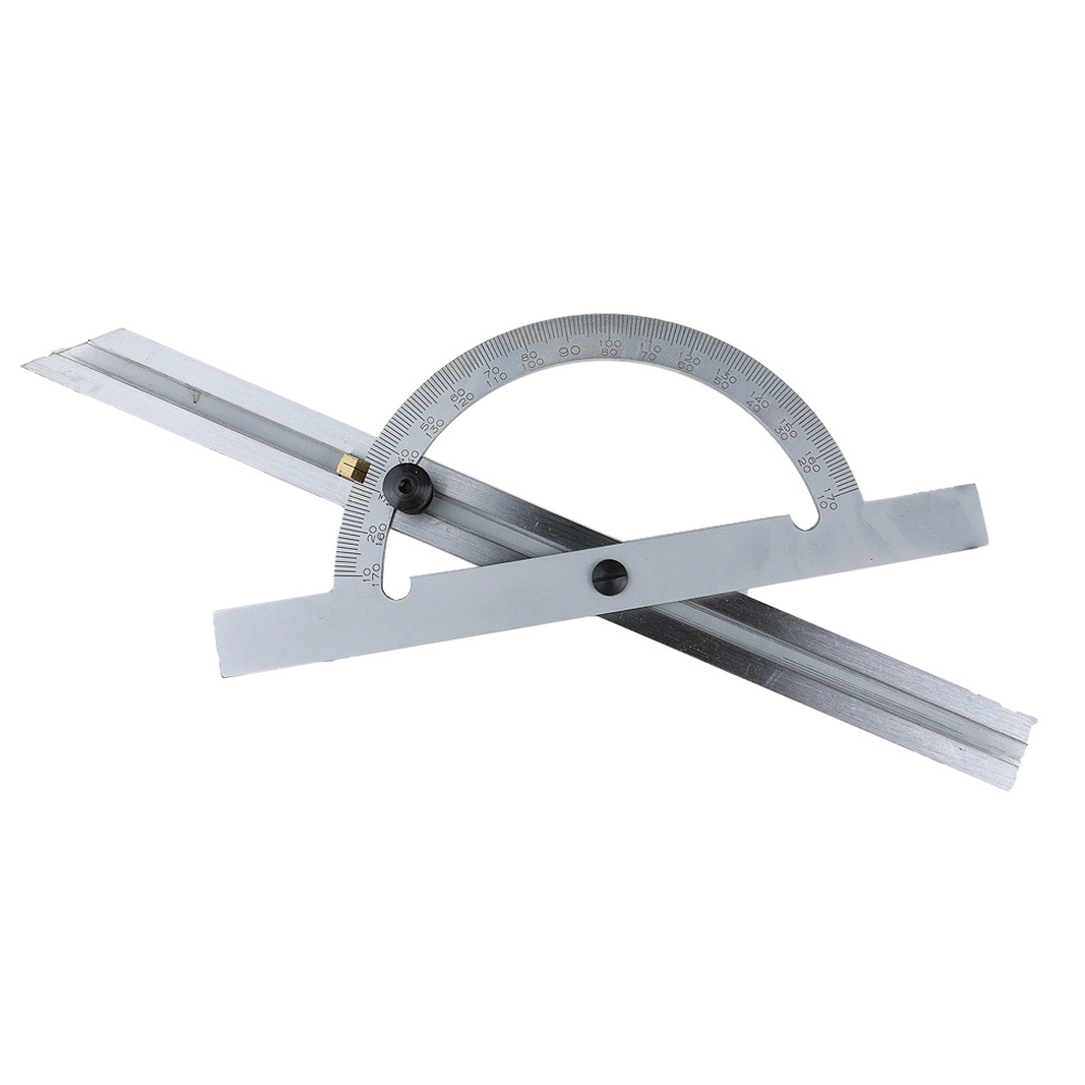 10-170 Metalen verstelbare gradenboog Hoekmeter Gereedschap Metalen remklauwen Meetinstrumenten: Geel