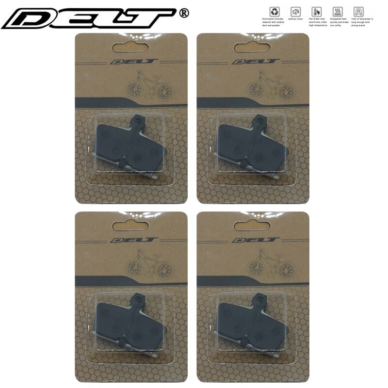 4 Paar Semi-Metallic Mtb Fietsen Mountain E-BIKE Fiets Schijfremblokken Pin Voor Sram Avid Code R Accessoires: Default Title